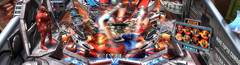 Marvel Pinball Epic Collection: Volume 1 - что это за игра, трейлер, системные требования, отзывы и оценки, цены и скидки, гайды и прохождение, похожие игры 