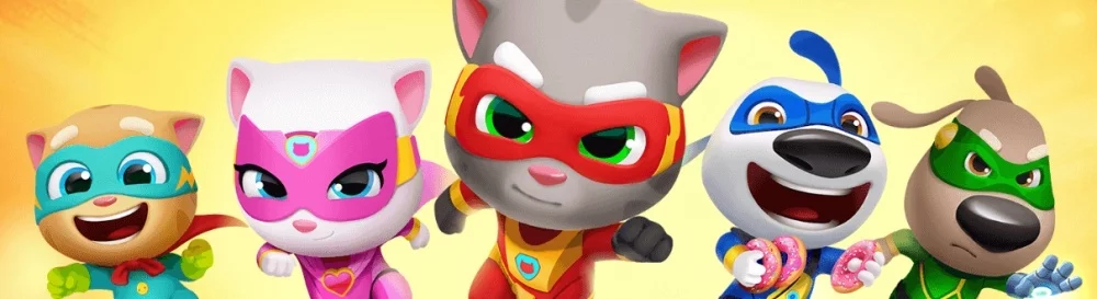 Talking Tom Hero Dash Run Game - что это за игра, трейлер, системные требования, отзывы и оценки, цены и скидки, гайды и прохождение, похожие игры 