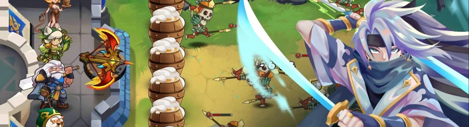 Castle Defender: Idle Defense - что это за игра, трейлер, системные требования, отзывы и оценки, цены и скидки, гайды и прохождение, похожие игры 