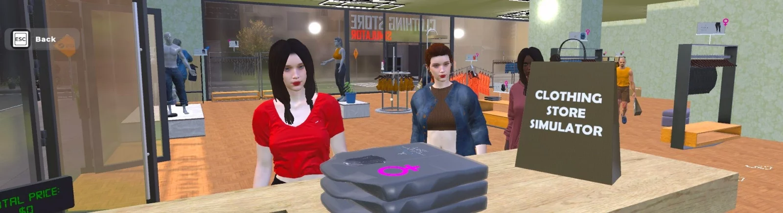 Clothing Store Simulator: Prologue - что это за игра, трейлер, системные требования, отзывы и оценки, цены и скидки, гайды и прохождение, похожие игры 