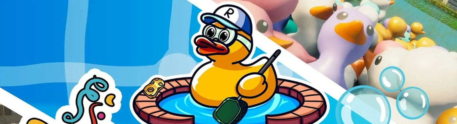 Quackdzilla: Pool Cleaning Simulator - что это за игра, трейлер, системные требования, отзывы и оценки, цены и скидки, гайды и прохождение, похожие игры 