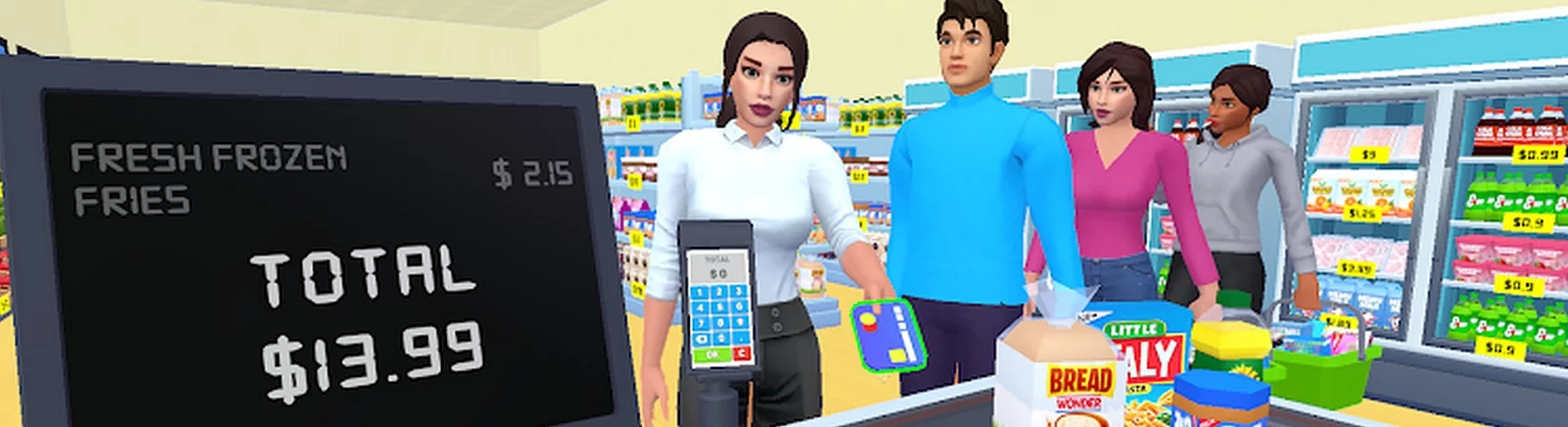 Supermarket Store 3D Simulator - что это за игра, трейлер, системные требования, отзывы и оценки, цены и скидки, гайды и прохождение, похожие игры 