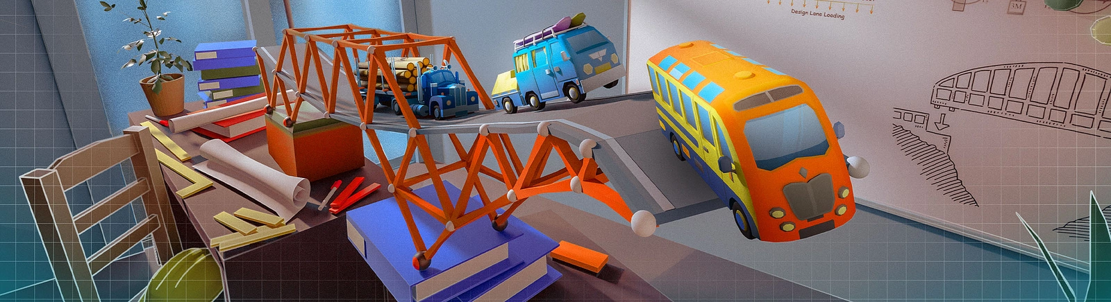 ТОП-7 - игры для PC, похожие на Bridge Constructor Studio
