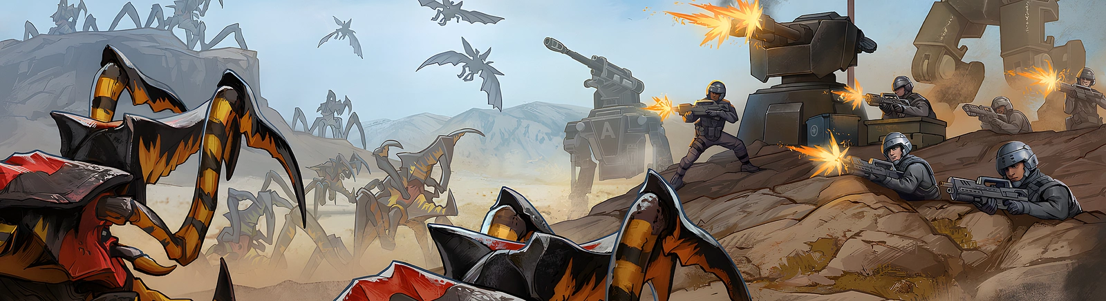 Starship Troopers: Terran Command - The Eradicators - что это за игра, когда выйдет, трейлер и видео, системные требования, картинки, цена, похожие игры 