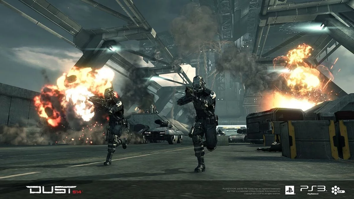 Скриншоты Dust 514