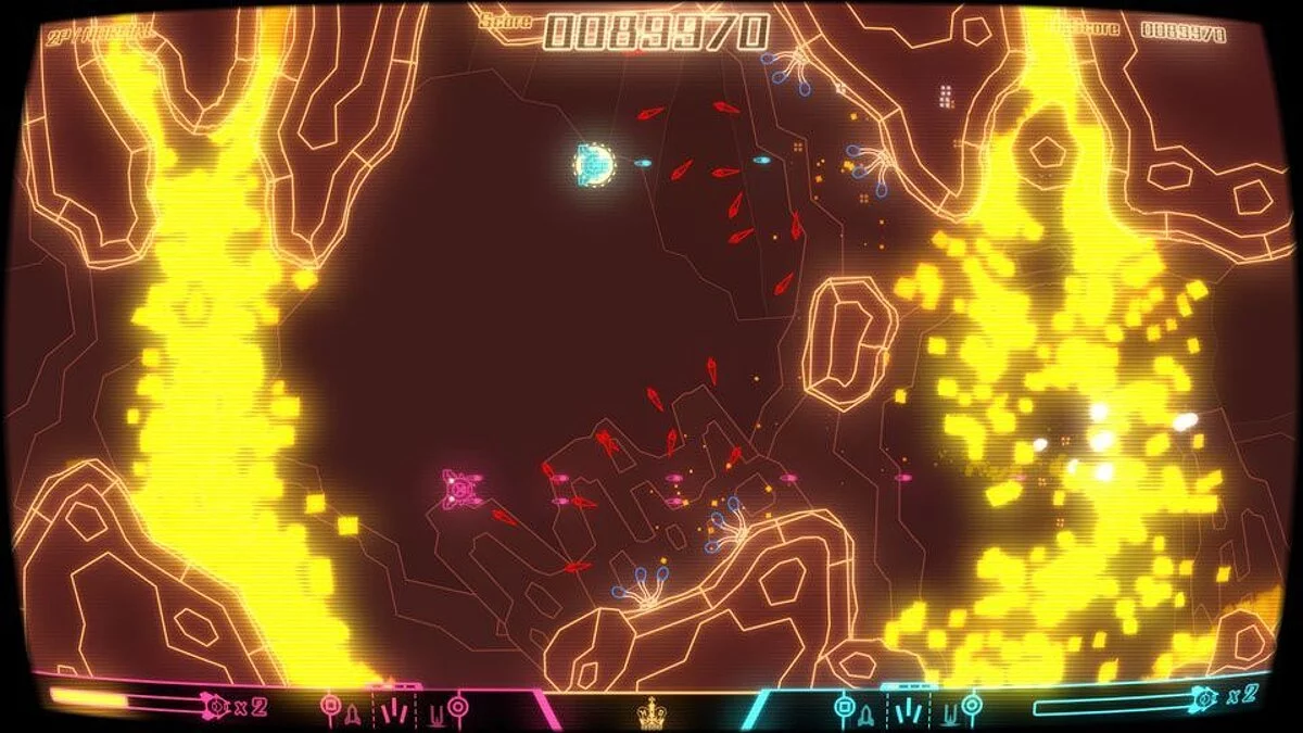 E3 2011: скриншоты PixelJunk SideScroller