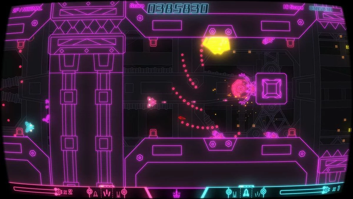 E3 2011: скриншоты PixelJunk SideScroller