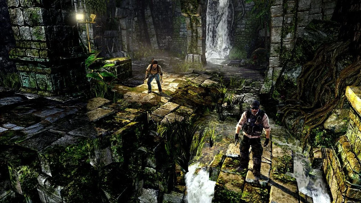 В Uncharted: Golden Abyss очень добротная, для консоли, графика