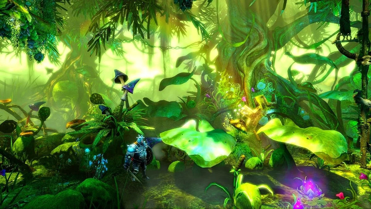 Порой, Trine 2 напоминает игру Botanicula.