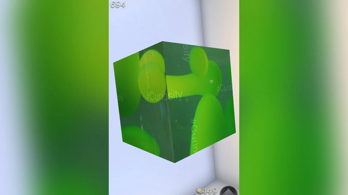 Curiosity: What's Inside The Cube? — третий день эксперимента