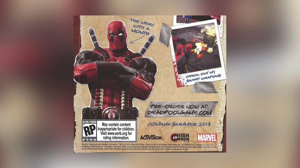 Стала известна примерная дата релиза Deadpool