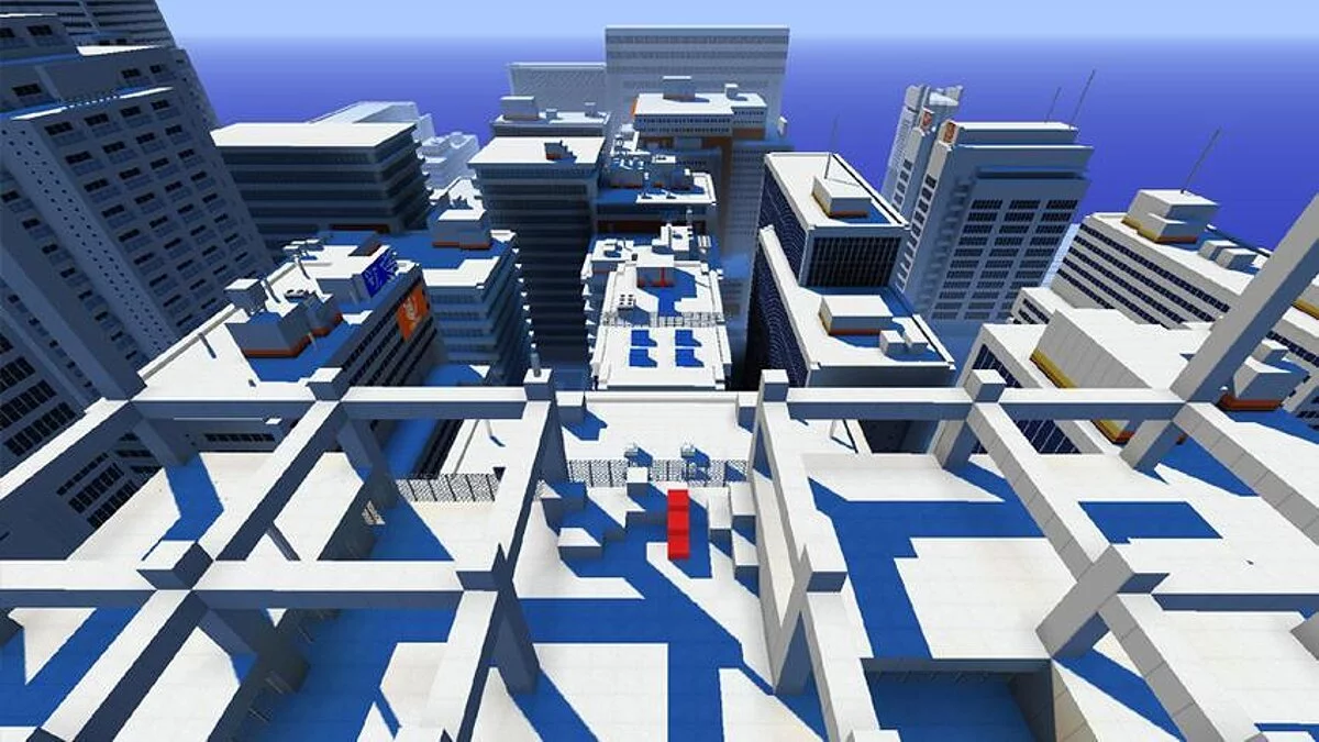 Проектом под номером 13 стала реконструкция игрового мира Mirror's Edge.