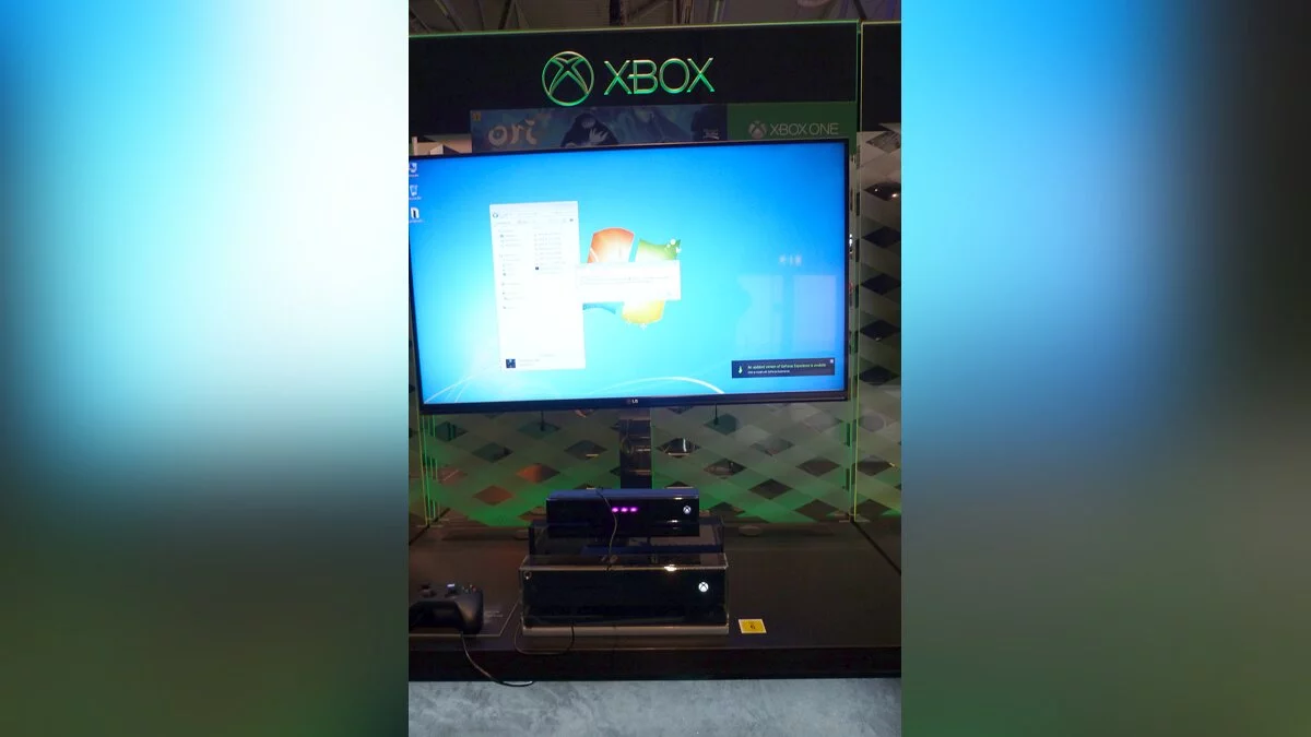Microsoft снова использовала PC для демонстрации XOne-проектов