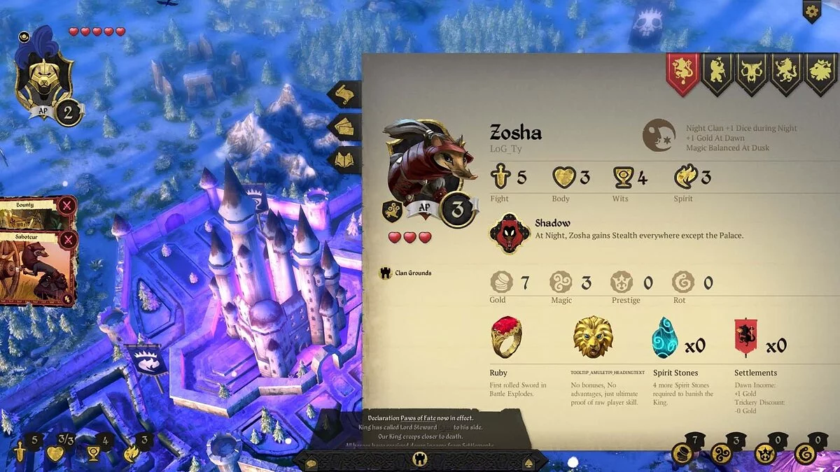 Обзор Armello — Сказка о гнилом короле