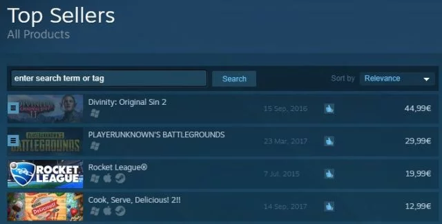 PlayerUnknown’s Battlegrounds победила Dota 2, но проиграла Divinity: Original Sin 2