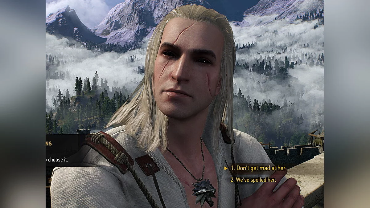 Моддеры омолодили Геральта в Witcher 3