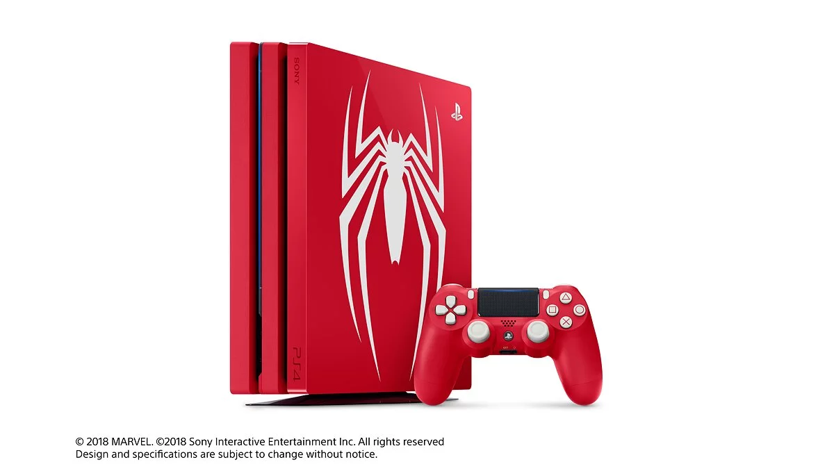 Sony выпустит PS4 и PS4 Pro в раскраске Marvel's Spider-Man (видео)