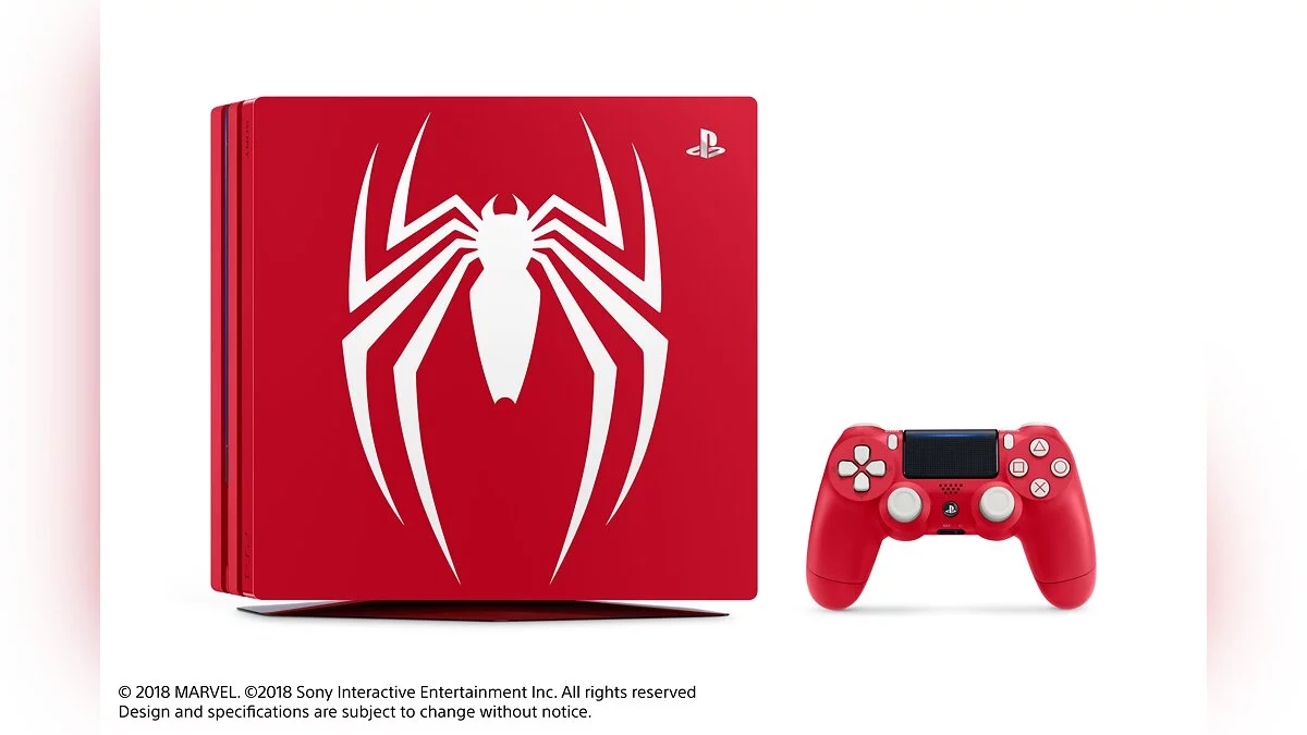 Sony выпустит PS4 и PS4 Pro в раскраске Marvel's Spider-Man (видео)