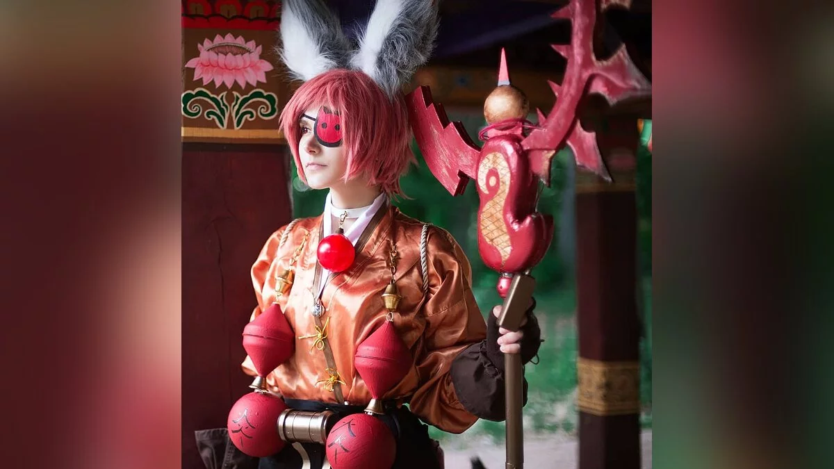 Восхитительный косплей по Blade &amp; Soul с азиатками и огромными пушками
