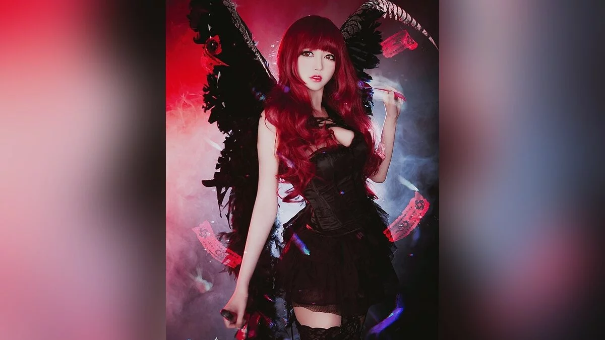 Восхитительный косплей по Blade &amp; Soul с азиатками и огромными пушками