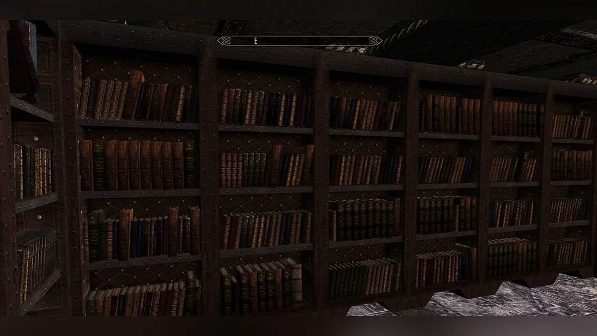 Все эти книги из Skyrim так и ждут пока их кто-нибудь прочтёт