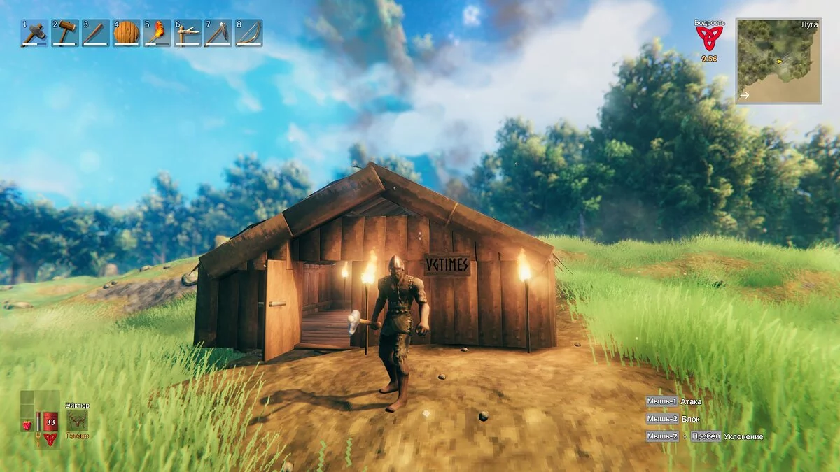 Почему стоит поиграть в Valheim? The Forest в стиле Assassin's Creed Valhalla