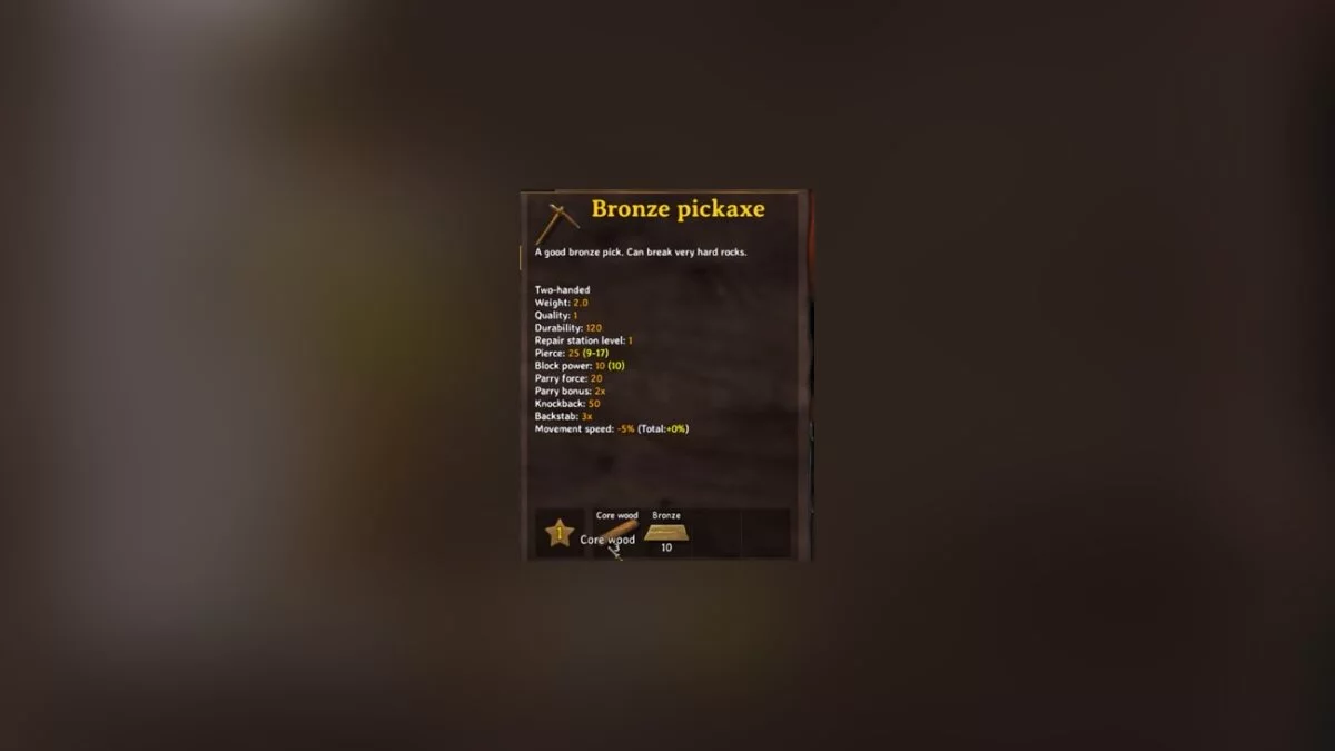 Где найти кирку в Valheim — как открыть рецепты для крафта бронзовой и железной кирки