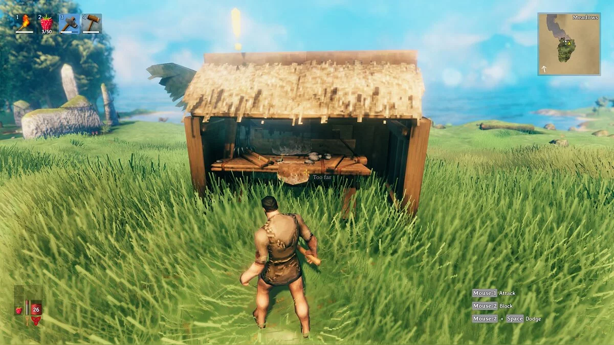 Гайд по строительству дома в Valheim — создание молота и мотыги, как выбрать место и поставить пол, стены и крышу