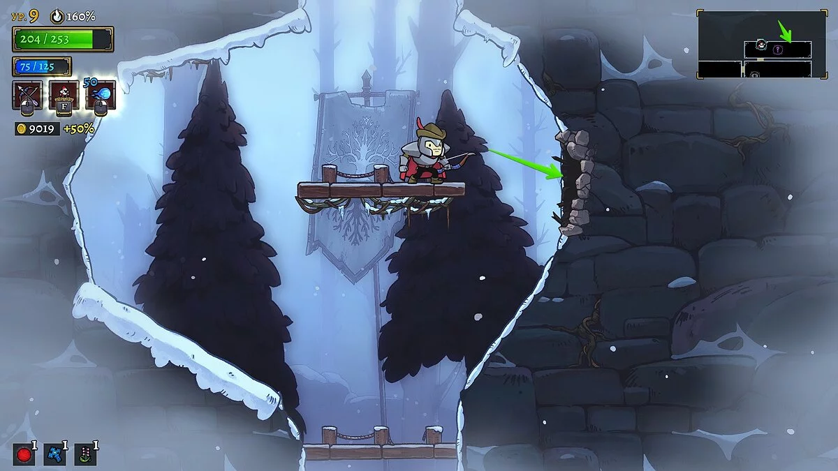 Как получить скрытый бонус к урону против боссов в Rogue Legacy 2