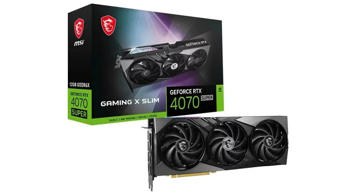 В России начались продажи GeForce RTX 4070 Super