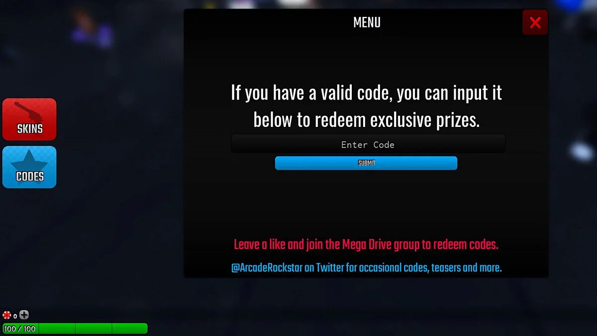 Коды для Spindown Roblox