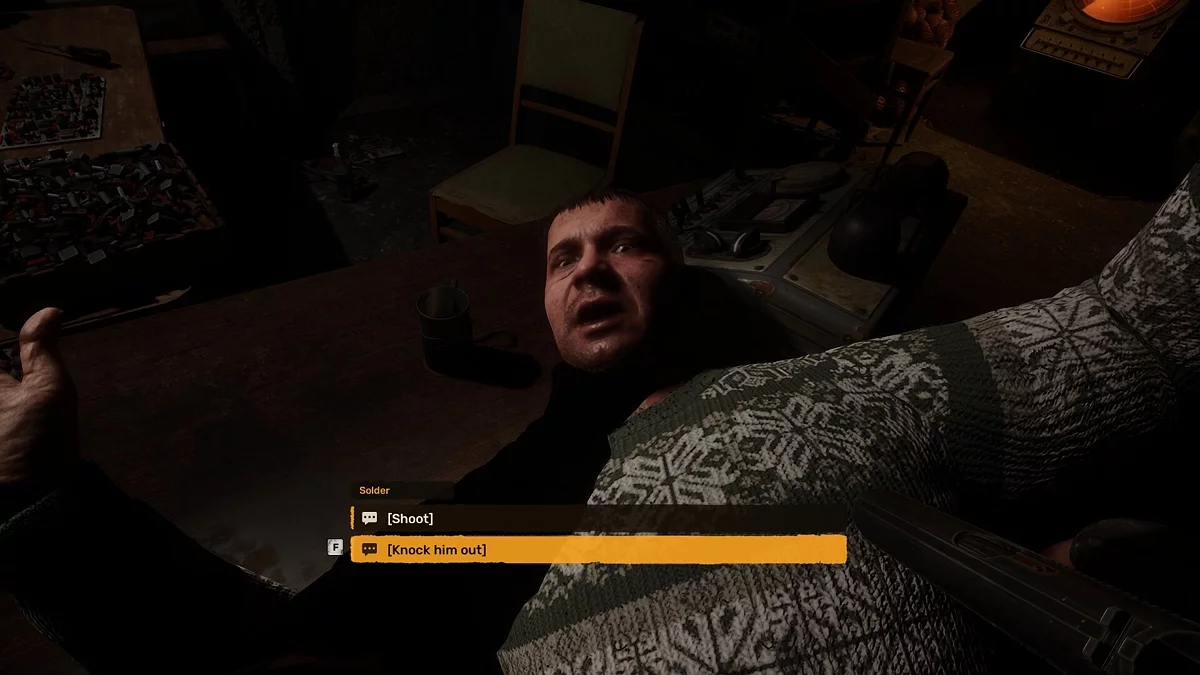 Убить Припоя или вырубить в Stalker 2