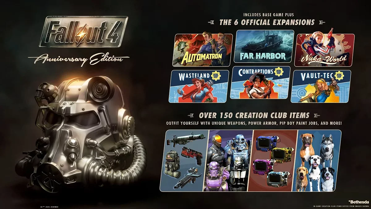 Анонсирована Fallout 4: Anniversary Edition