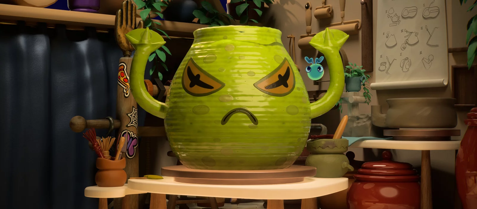 Double Fine анонсировала многопользовательский экшен Kiln