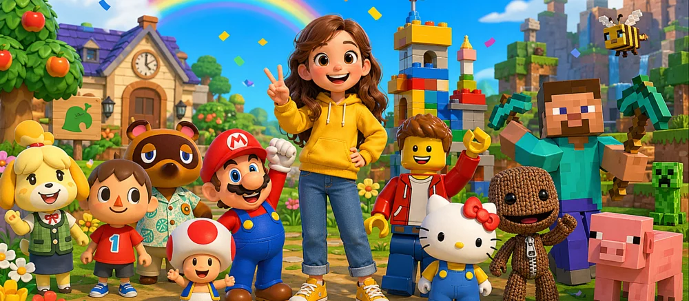 Лучшие игры для девочек 6–12 лет на ПК, консолях и телефоне (2026)
