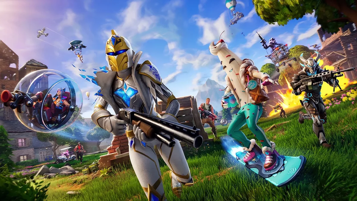 Fortnite в 2026 году работает на Unreal Engine 5.7 и выглядит впечатляюще для бесплатной игры