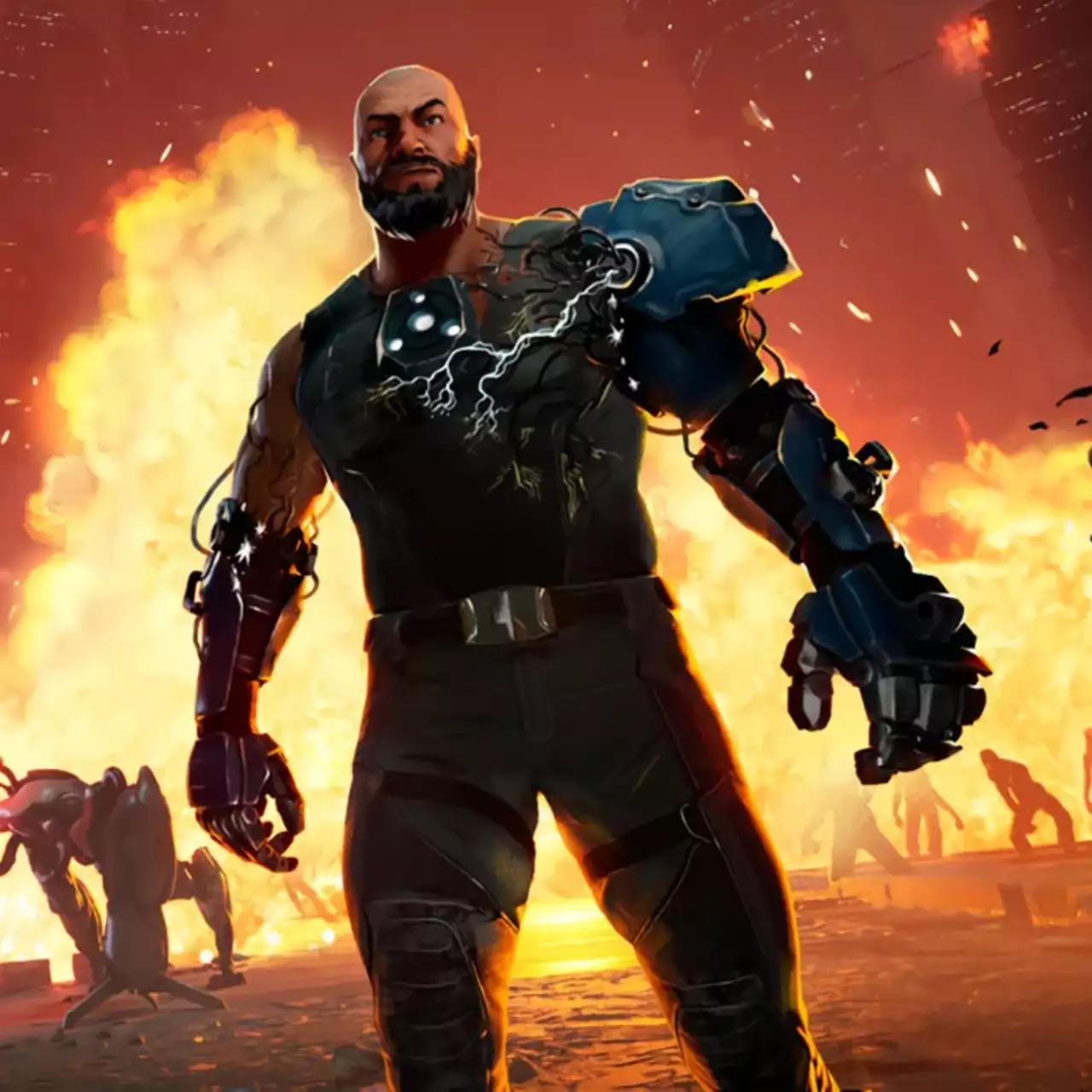 В Steam можно бесплатно сыграть в российский киберпанк-боевик, где главный герой — киборг Василий