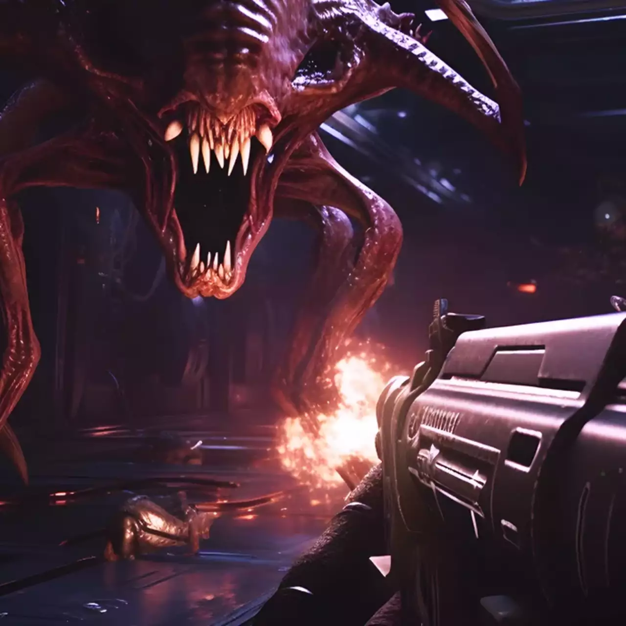 Нейросеть сгенерировала свою версию шутера во вселенной StarCraft. Получилось очень мрачно и атмосферно