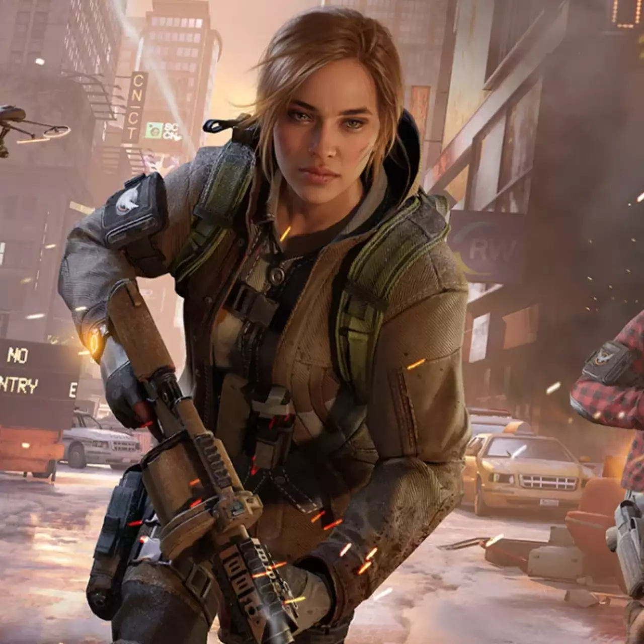 На видео показали, как  бесплатная мобильная The Division с большим открытым миром выглядит с максимальной графикой