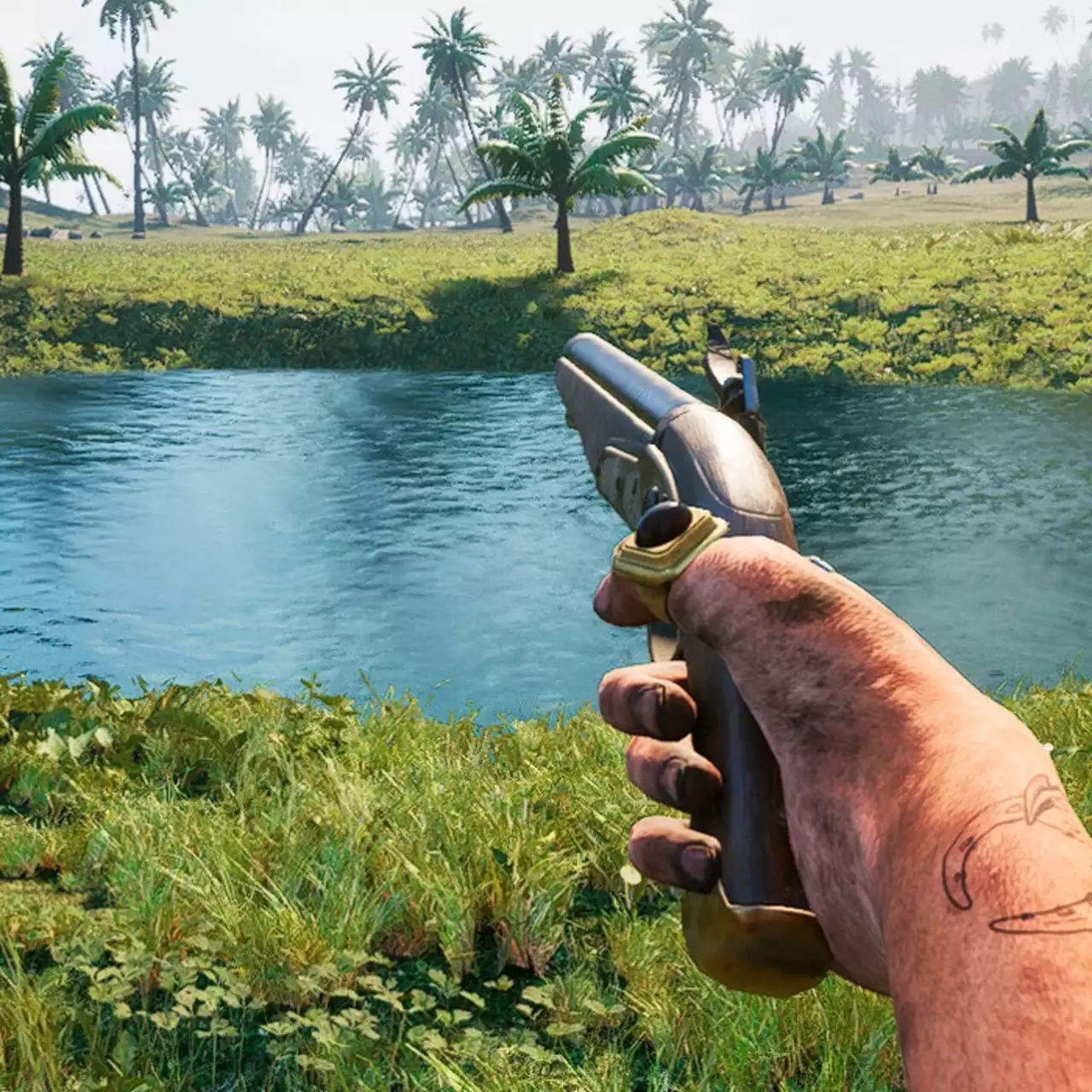 В Steam вышел выживач с открытым миром, в котором игрок станет пиратом на тропическом острове