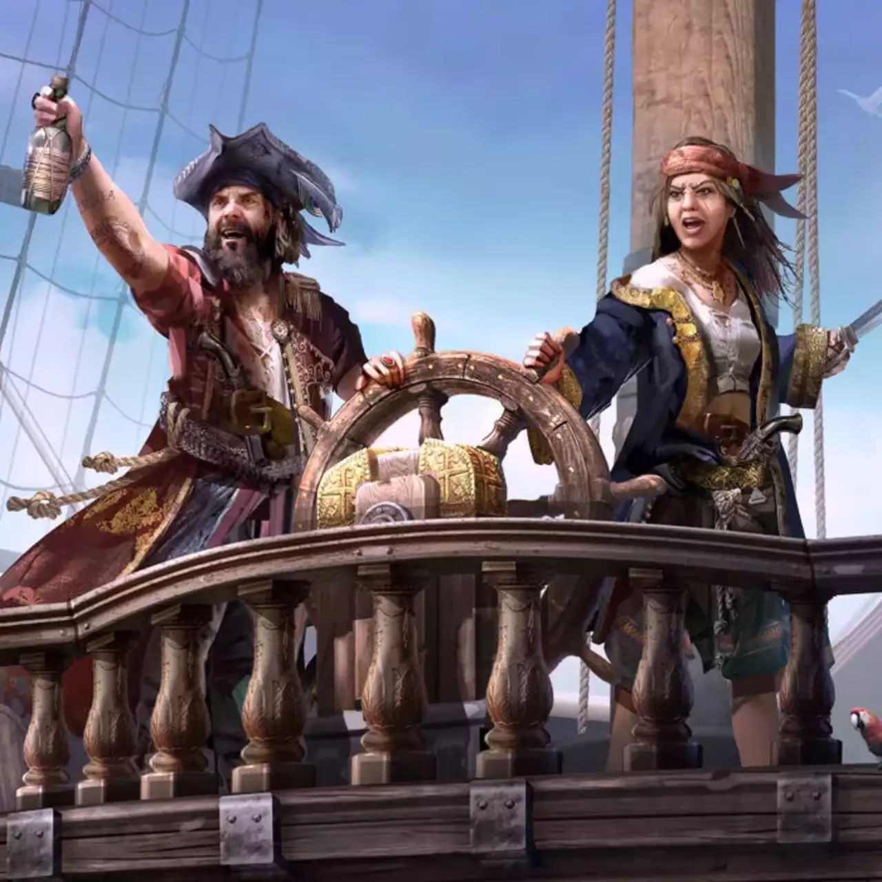 В Steam вышла пиратская игра с элементами RPG, морскими боями, разными кораблями, прокачкой и сюжетом на 25 часов