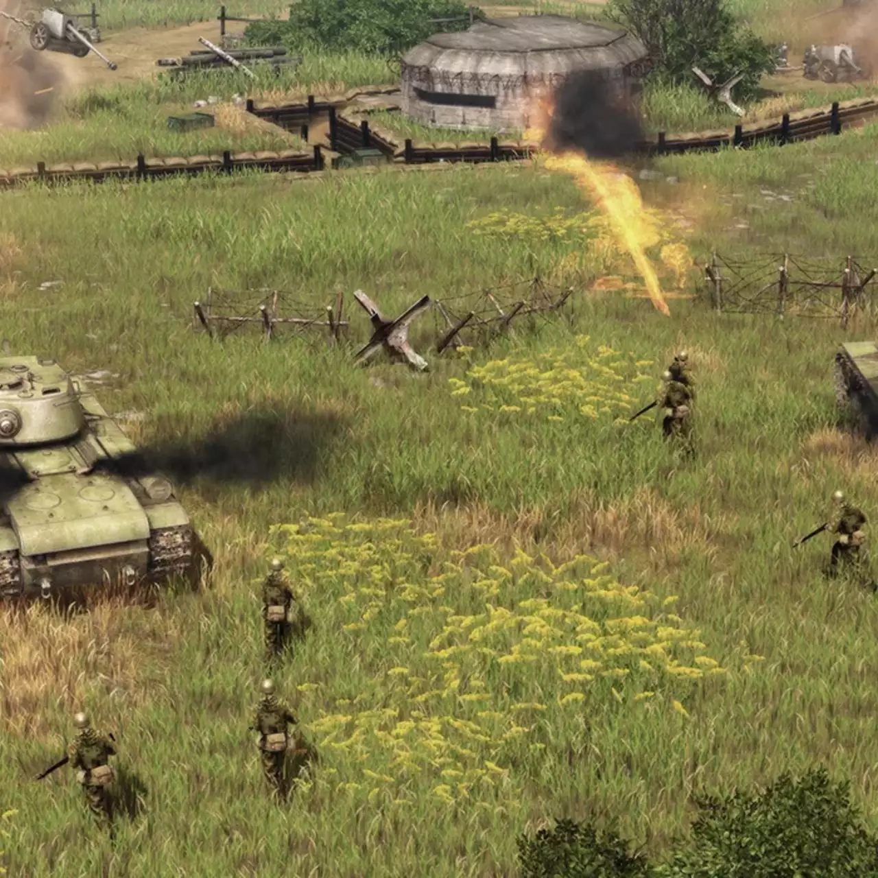Названа дата выхода Men of War 2 — новой игры по знаменитой серии «В тылу врага»