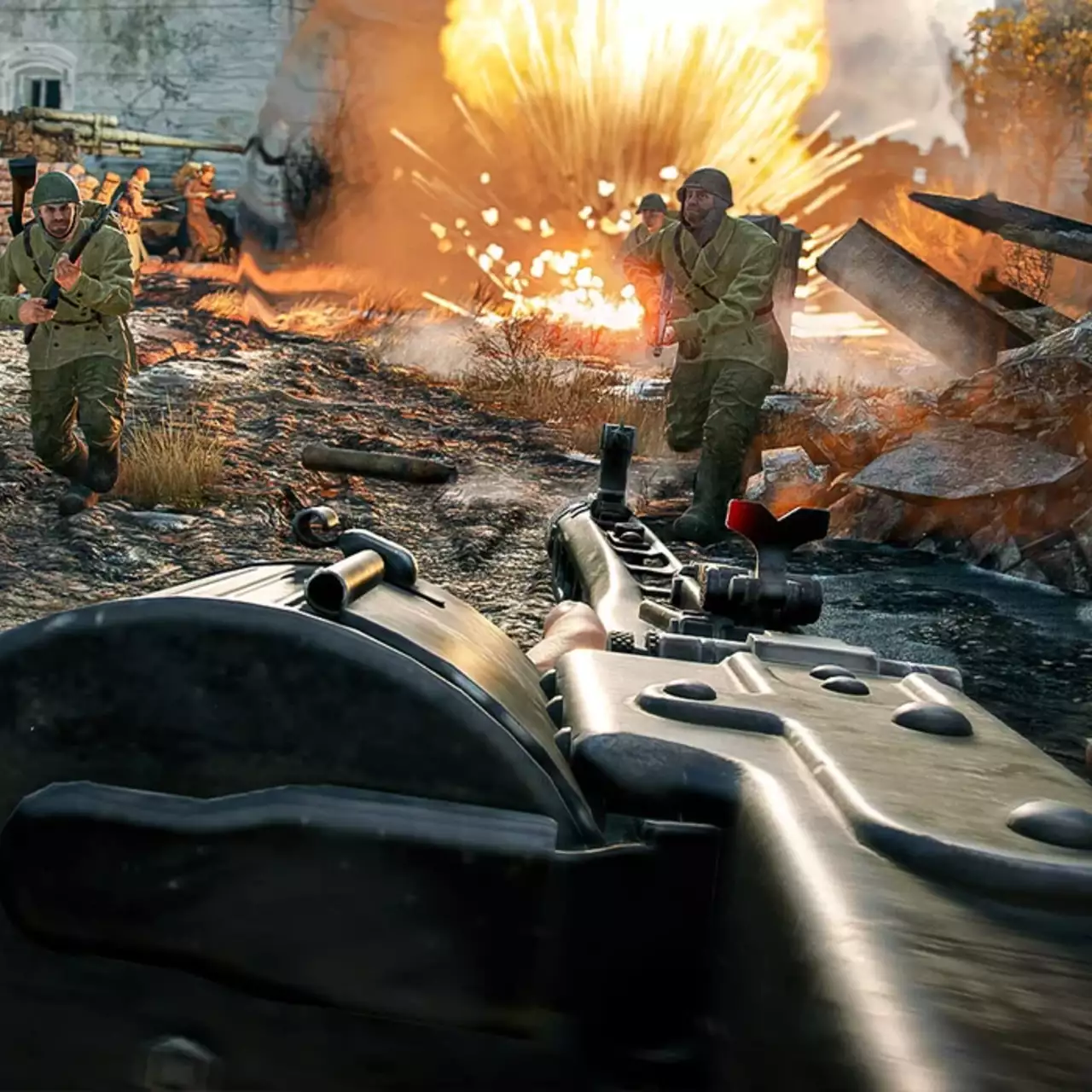 В Steam можно бесплатно скачать реалистичный военный шутер с управляемой техникой и боями на 100 человек — Enlisted