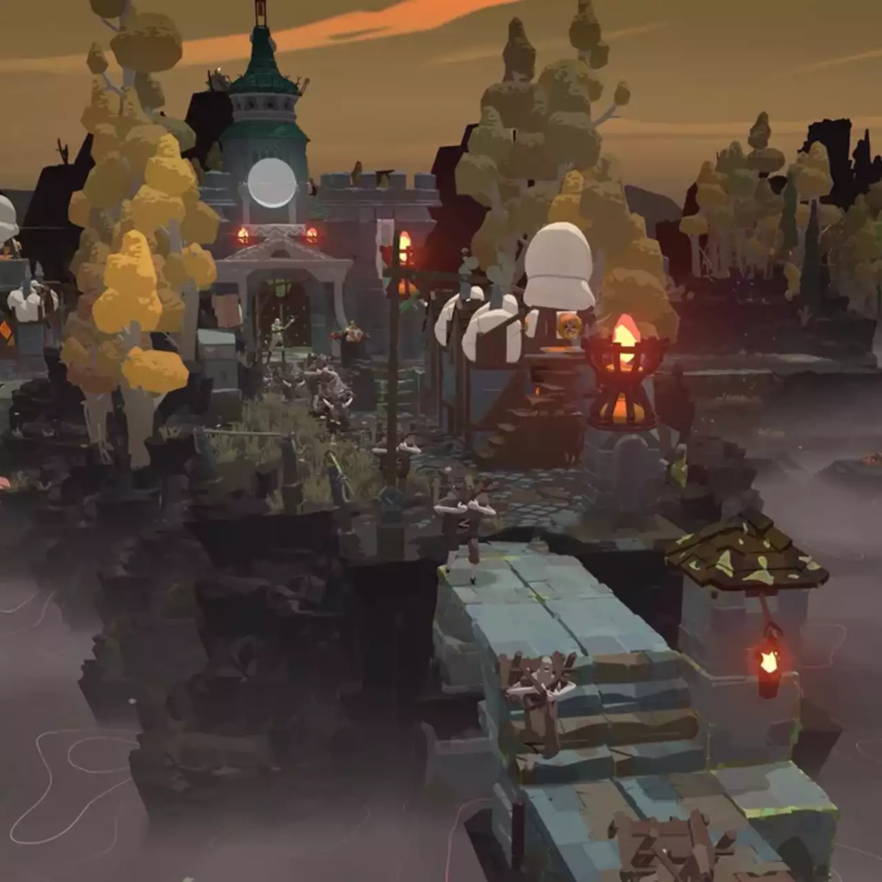 В Steam вышла стратегия Cataclismo, в которой нужно строить замки и отражать бесконечные волны врагов