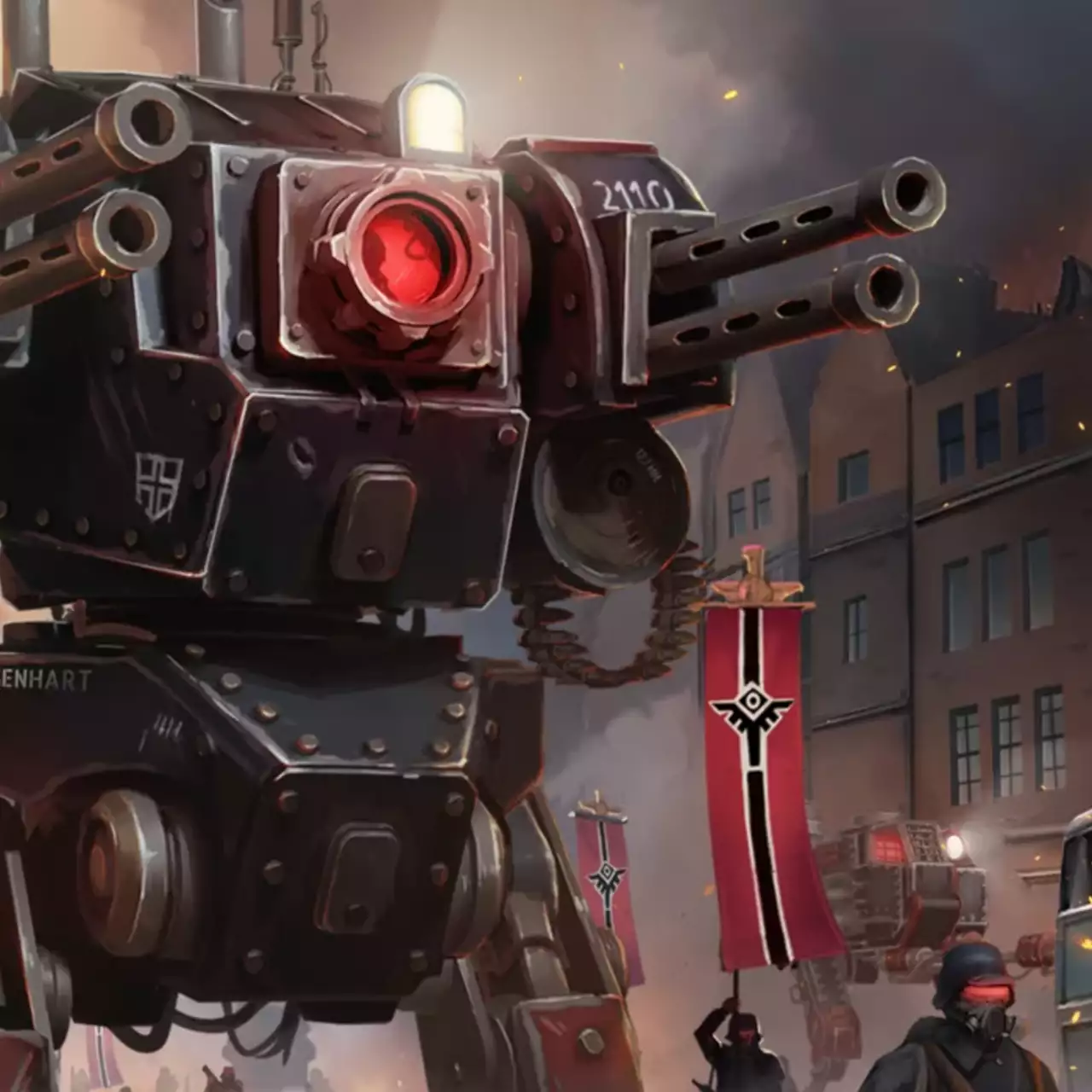 В Steam можно бесплатно опробовать дизельпанк-игру c мехами во Второй мировой