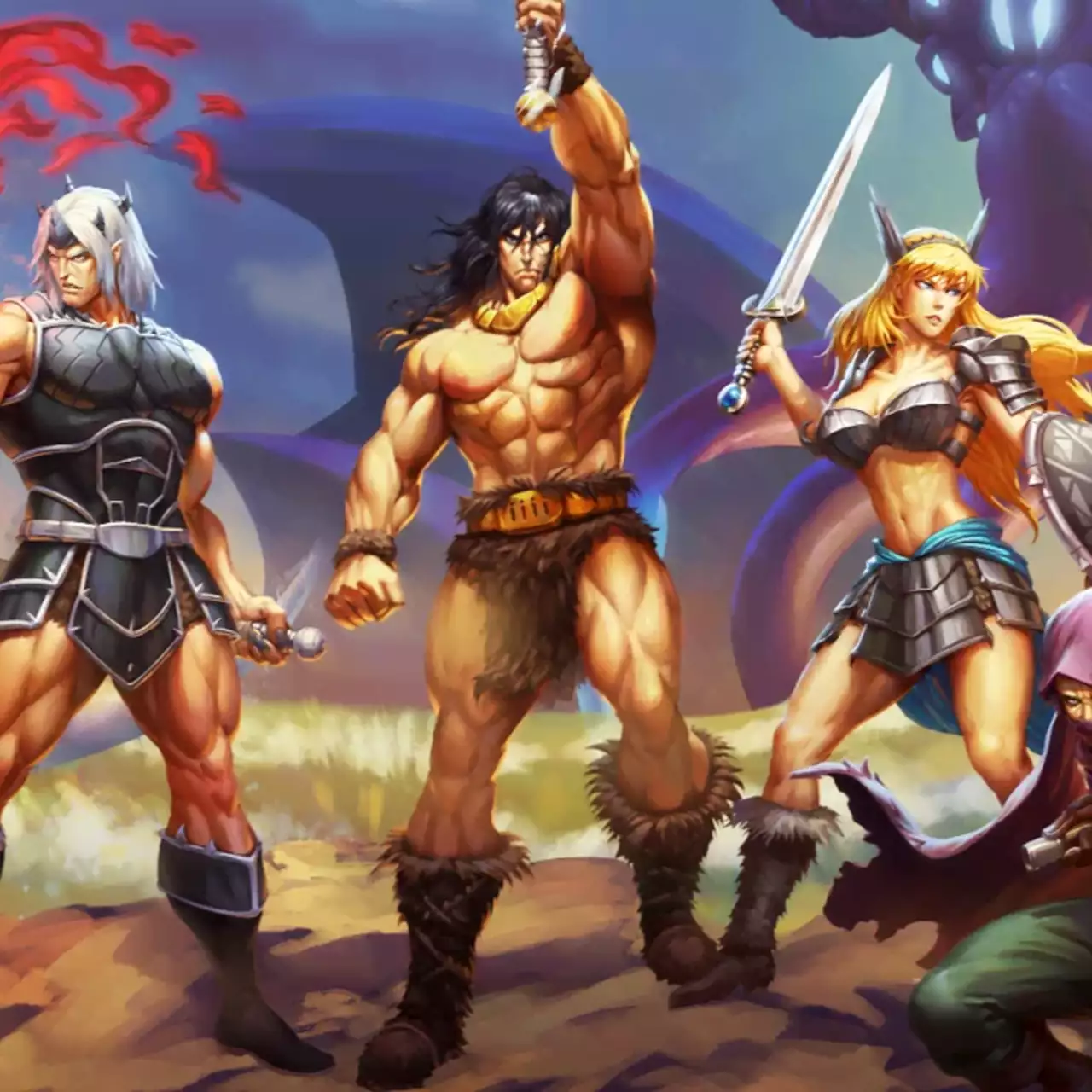 В Steam и на консолях вышел новый экшен про Атлантиду, напоминающий Golden Axe и другие культовые игры из 90-х
