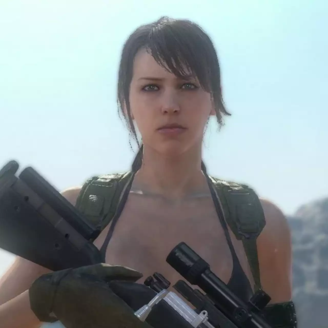 Художница воссоздала свою версию Молчуньи из Metal Gear Solid 5 в виде качественной 3D-модели
