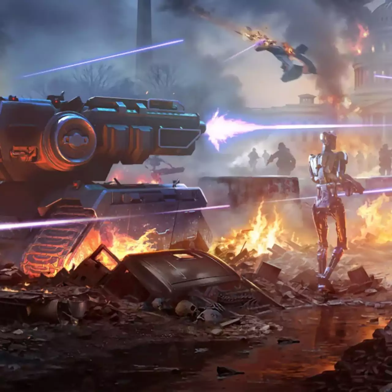 Анонсировано сюжетное DLC для Terminator: Dark Fate — Defiance