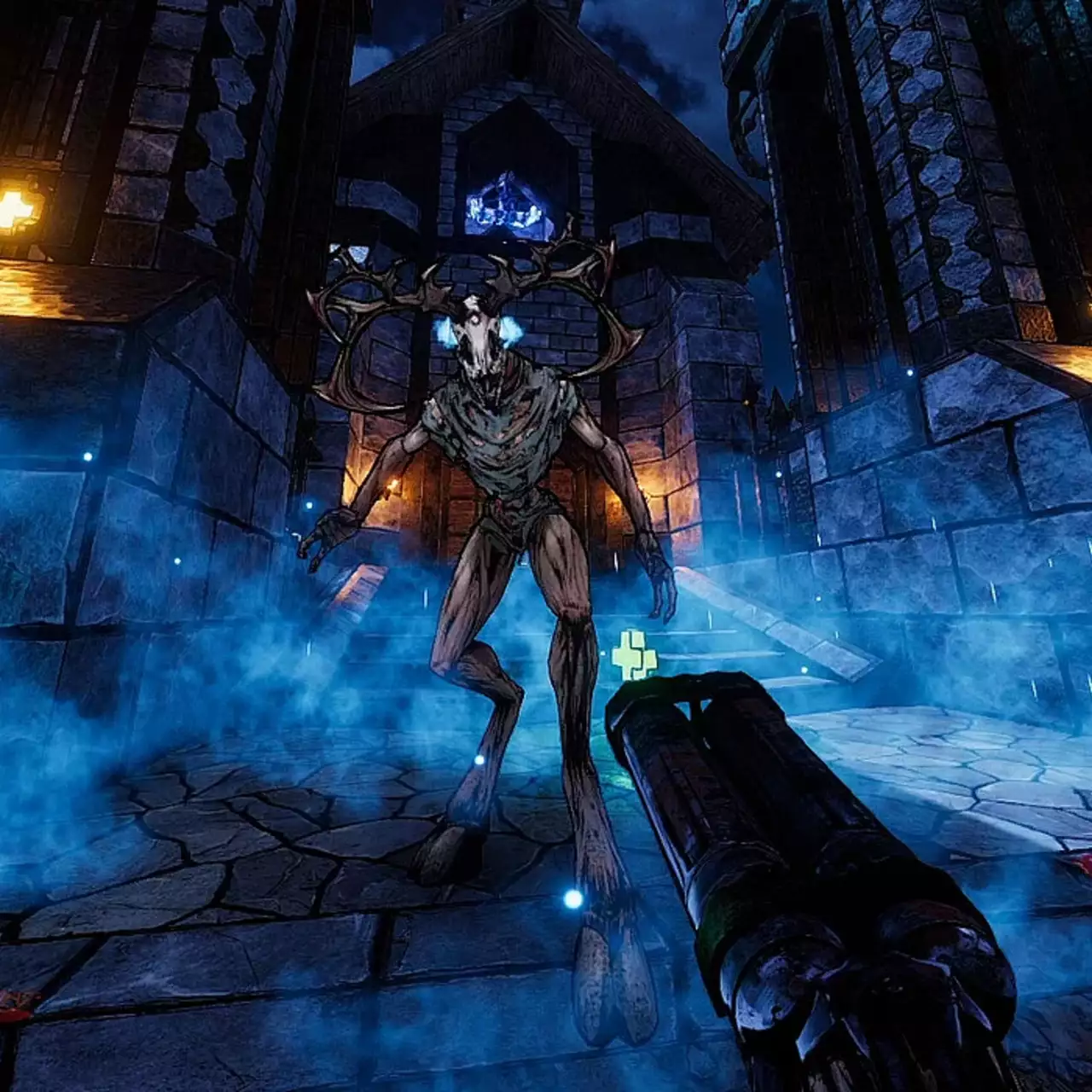 Вышел олдскульный экшен шутер в стиле DOOM