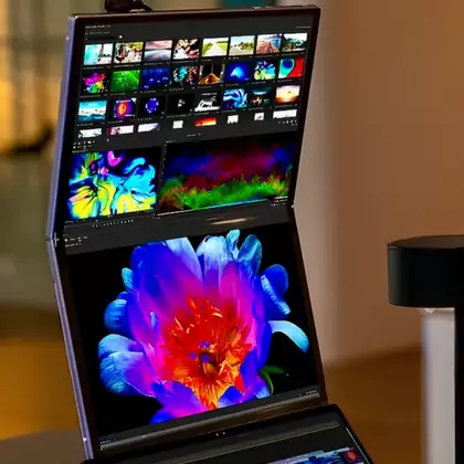ASUS представила монитор ZenScreen Duo OLED — два экрана в одном компактном корпусе